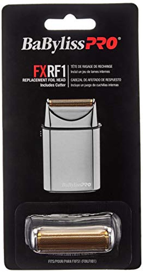 BabylissPRO Barberology Professional FXFS1 SILVERFX Replacement Single Foil Shaver Head with 1 Cutter