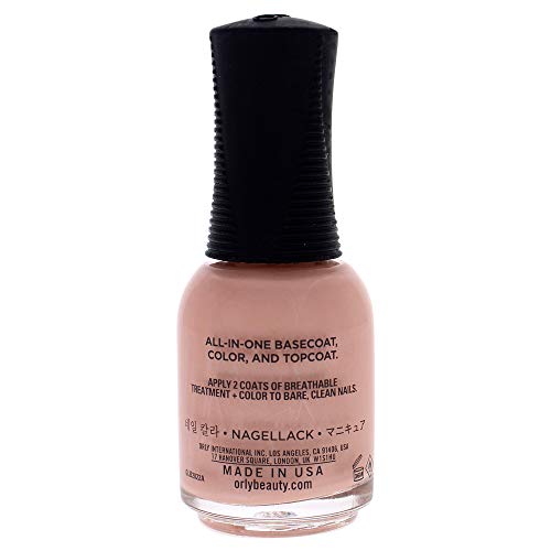 Breathable Nail Polish Set - Long-Lasting, Strengthening, 0.6 oz Pack of 2