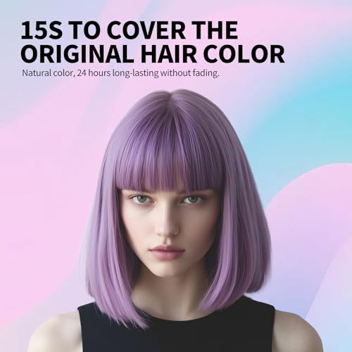 Blue Hair Color Spray - Temporary, Quick-Dry, Non-Sticky 100mL