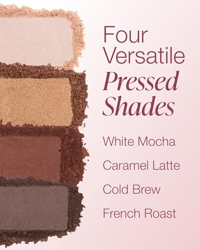 Mineral Fusion Eyeshadow Palette Coffee Break - 0.25 Ounce Vegan Makeup Set
