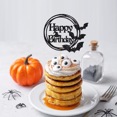Halloween Horror Cake Topper - Birthday Party Decoration - Variation 1
