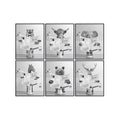 Funny Animal Bathroom Wall Art 8x10 Unframed Toilet Decor