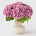 Dark Pink Artificial Hydrangea Flowers 20-Inch 4-Pack for Wedding & Home Decor