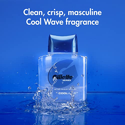 Gillette Series Cool Wave After Shave Lotion for Men - 3.3 fl oz, Pack of 1