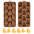 Halloween Ghost Silicone Mold - 2-Piece Food-Grade Candy and Cake Decor