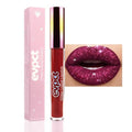 Long Lasting Glitter Lipstick Set - 12 Bright Red & Sparkle Matte Lip Gloss