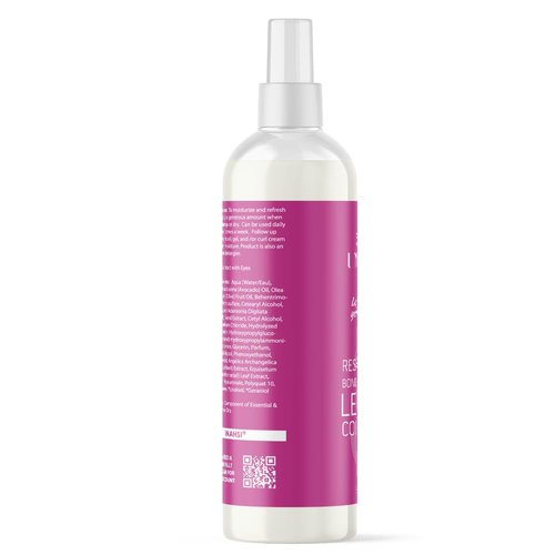 Inahsi Rescue & Repair Leave-In Conditioner - Strengthening Hair Moisturizer for All | 12 oz Made in the USA