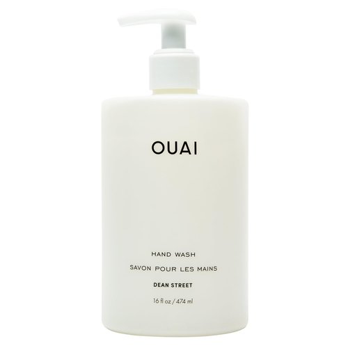 OUAI Hand Wash - Nourishing Liquid Soap with Jojoba, Avocado & Rose Hip Oil - 16 Fl Oz for Gentle Exfoliation