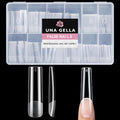 XXL Square Nail Tips Full Cover Pre-File Gel Extensions - A0 Variations