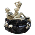 Skull Cigar Ashtray Halloween Decor Large Resin Stand for Indoor Outdoor Use
