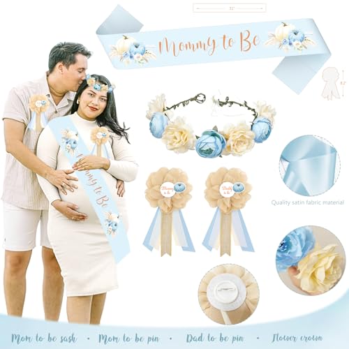 Fall Pumpkin Baby Shower Decorations Party Supplies Set for Boy