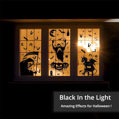 Halloween Window Decals Silhouette Stickers - C2510 Variation