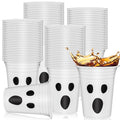 50Pcs Halloween Ghost Plastic Cups 12oz Disposable Party Drinkware