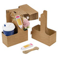 36 Pack Teacher Appreciation Drink Carrier - 2 Cup Disposable Paperboard Holder