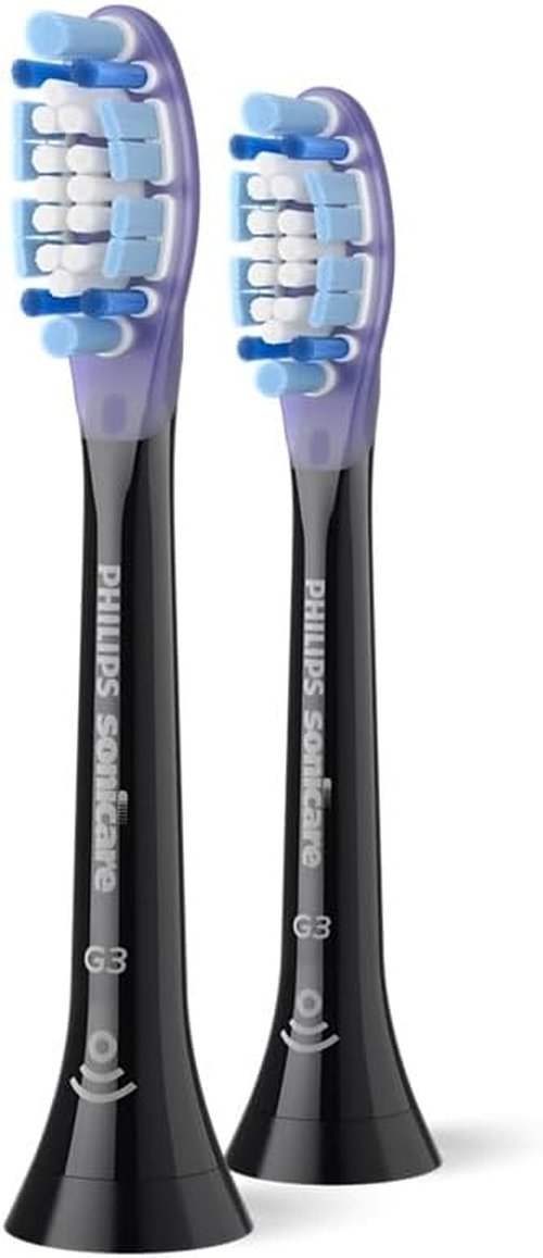 Philips Sonicare G3 Premium Gum Care Toothbrush Heads - Black 2-Pack | HX9052/88