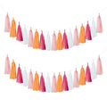 20PCS Tissue Garland and Tassel Decorations for Parties and Events