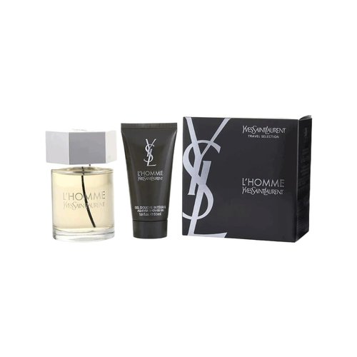 LHomme by Yves Saint Laurent - Men's 2 Pc Gift Set | 3.3oz EDT Spray & 1.6oz Shower Gel