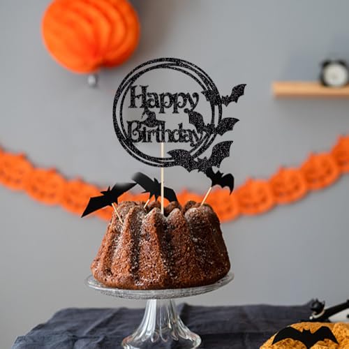 Halloween Horror Cake Topper - Birthday Party Decoration - Variation 1
