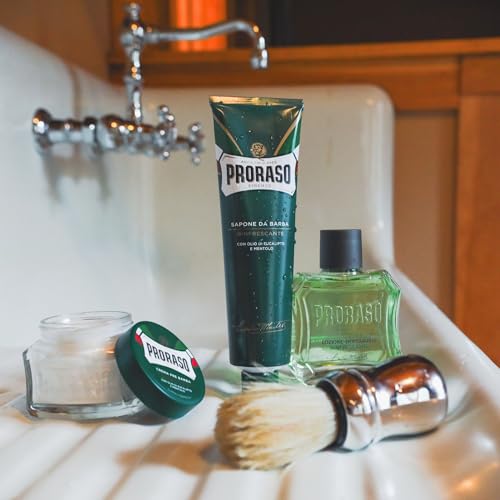 Proraso Refreshing Shaving Cream for Men - Eucalyptus & Menthol, 150ml - Variation: Shaving Cream Refresh
