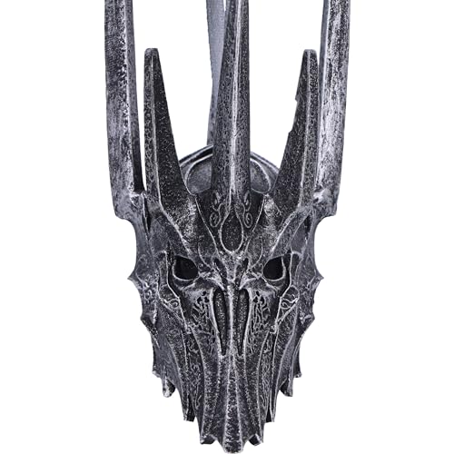 Sauron Helm Hanging Ornament - Lord of the Rings Resin Decoration, 10cm