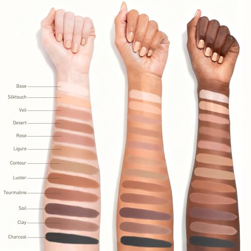 Vegan Multi-Color Eyeshadow Palette - 12 Dual Chrome Shades, Long-Wear & Blendable, Variation #05