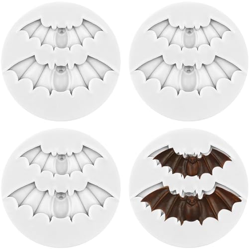 Halloween Bat Silicone Fondant Mold - Gray, Decorative Cake & Chocolate Mold