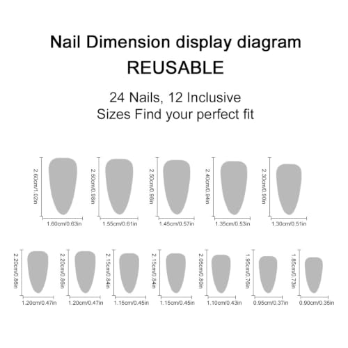 Halloween Vampire Press On Nails Medium Almond Black French Tip with Blood Drip - Style-28