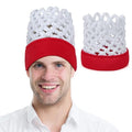 Halloween Basketball Hoop Headband Costume Accessory - Red Net