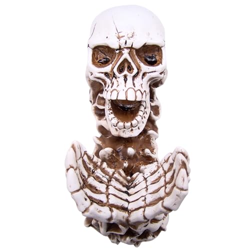 Skeleton Wine Bottle Holder - Gothic Skeleton Design, Halloween Decor