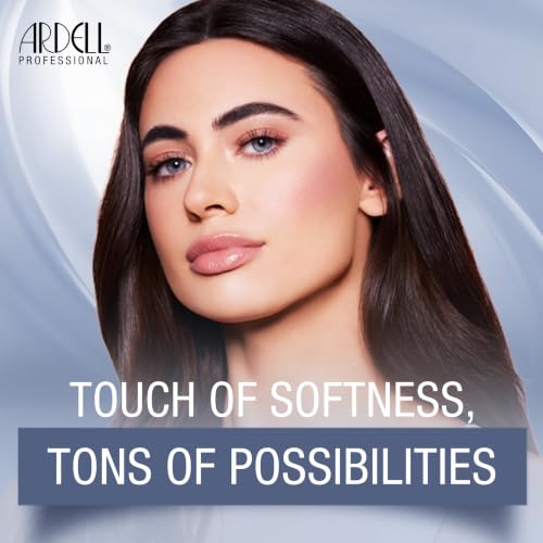False Eyelash Clusters - Knot-Free Long Black Individual Lashes, Natural Look, 56 Pack - Soft Touch Variations