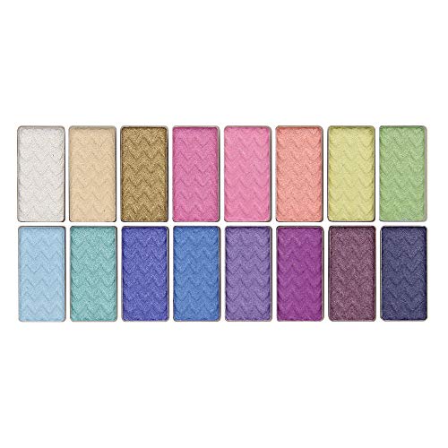16-Color Eyeshadow Palette - Haute / 0.95 Ounce - Vibrant & Long-Lasting Makeup