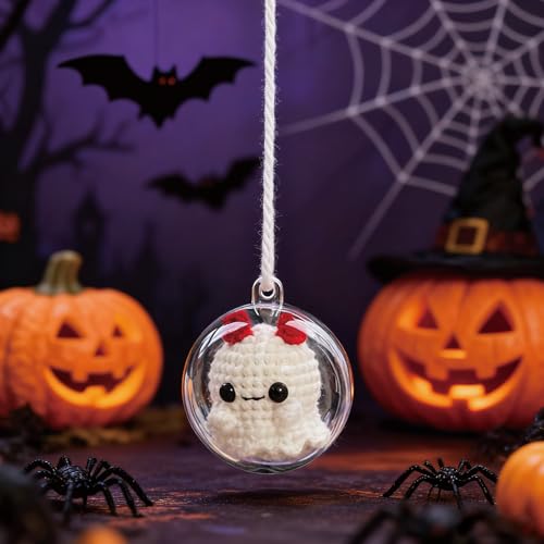 Halloween Ghost Car Rear View Mirror Decor - Festive Halloween Car Accessory - Variation of THIS listing