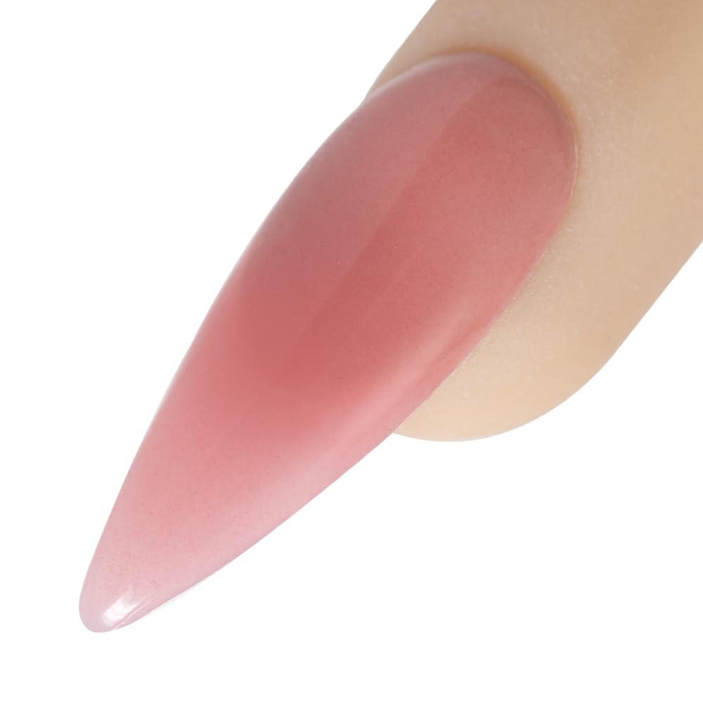 Young Nails Acrylic Cover Powder - Professional Self-Leveling Nail Powder in Flamingo, 45g