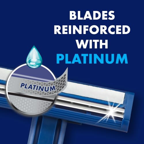 Disposable Razors for Men - Gillette Sensor2 18 Pack with Water-Activated Lubrastrip