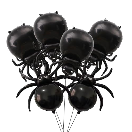 Black Spider Foil Balloons 33 Inch Large Halloween Decorations - Variation of THIS listing