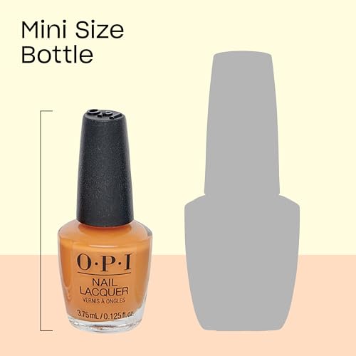 OPI Nail Lacquer Mini Gift Set - 4 Shades Fall Collection, Creme & Shimmer