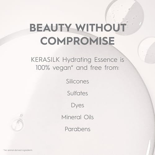 KERASILK Hydrating Essence, Rinse Treatment for Hydration & Shine, 150ml