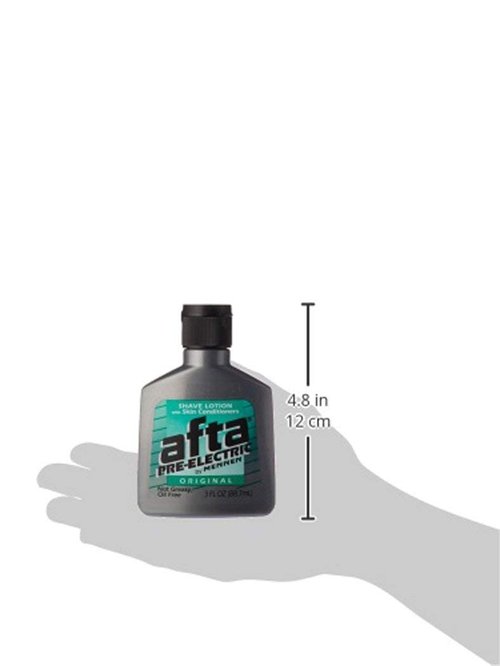 Afta Pre-Electric Shave Lotion With Skin Conditioners Original 3 oz (Pack of 3)