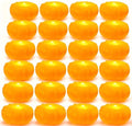 24-Pack Orange Floating Candles for Halloween Water Decor - Water-Activated, Long-Lasting Fall Pool & Table Decorations