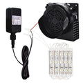 12V 1A Inflatable Fan Replacement with Adapter for Halloween & Christmas Inflatables - Light String Included