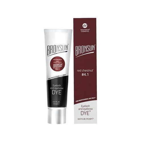 Bronsun Dye - 15ml Red Chestnut Hair Color - Long-Lasting, Vibrant Results