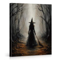 Gothic Witch Halloween Wall Art - Dark Moody Halloween Wall Decor - Art-4