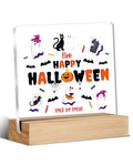 Halloween Coworker Gift Acrylic Ghost Decor for Office & Home - 4x4 Inches