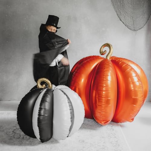 Large Pumpkin Balloon 35.4 Inch Halloween Autumn Party Decor