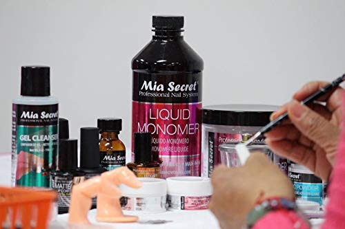 Mia Secret Liquid Monomer Professional Acrylic System, 8 oz. - 2 Pack