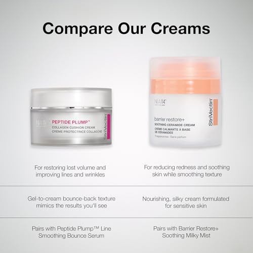 StriVectin Barrier Restore + Soothing Ceramide Cream with Ceramides + Niacinamide, Hydrating & Soothing, Fragrance‑Free, Turmeric, Face & Neck Moisturizer