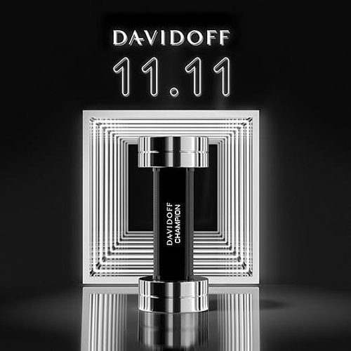 Davidoff Champion Eau de Toilette - Woody Men's Cologne with Bergamot, Clary Sage & Oakmoss - Long-Lasting Scent