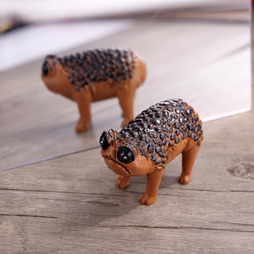 Funny Grumpy Frog Statue - Resin Garden & Yard Decor, Outdoor Sculpture