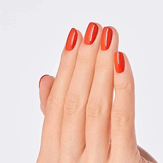 OPI Nail Lacquer - Suzi Needs a Loch-smith Opaque Dark Orange - Long-Lasting Nail Polish
