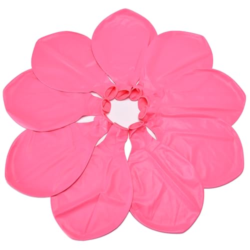 36 Inch Pink Giant Balloons - 9Pcs Latex Large Party Decorations - Variation Pink-d01